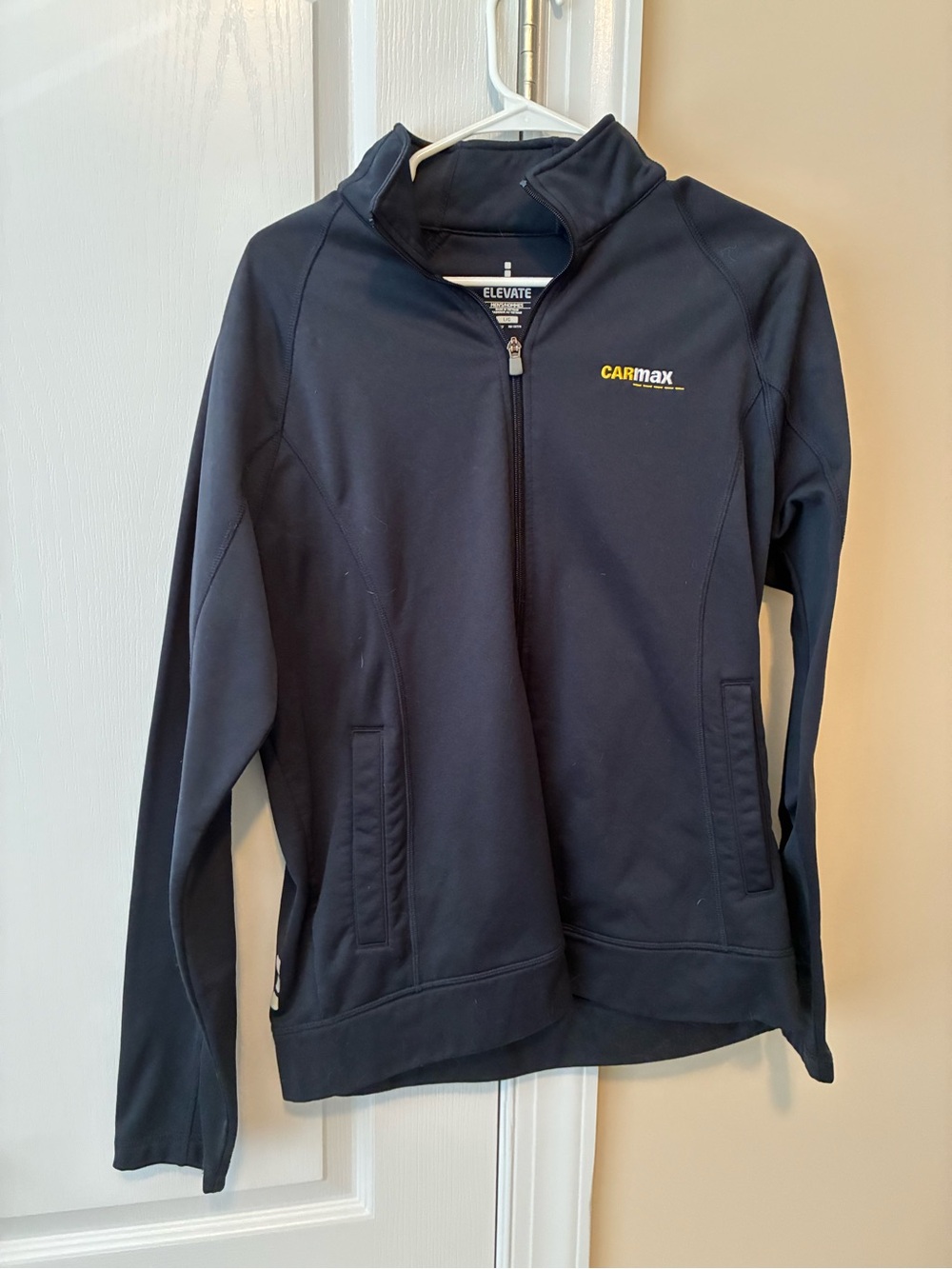 CarMax Men's Navy Full-Zip Performance Jacket